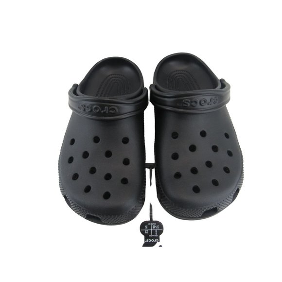 NEW JUNIOR CLASSIC BLACK CLOG - Picture 1 of 15